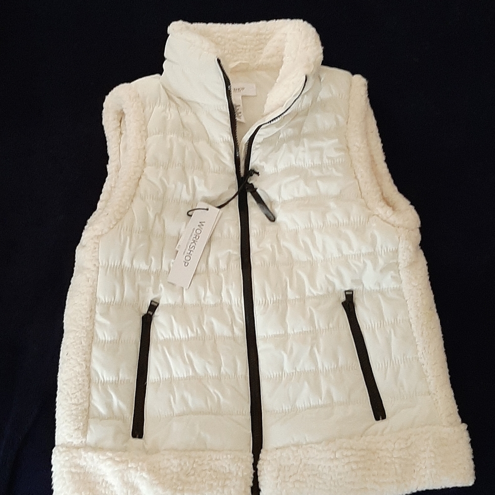 Workshop Republic Clothing Vest Jacket. Size L.